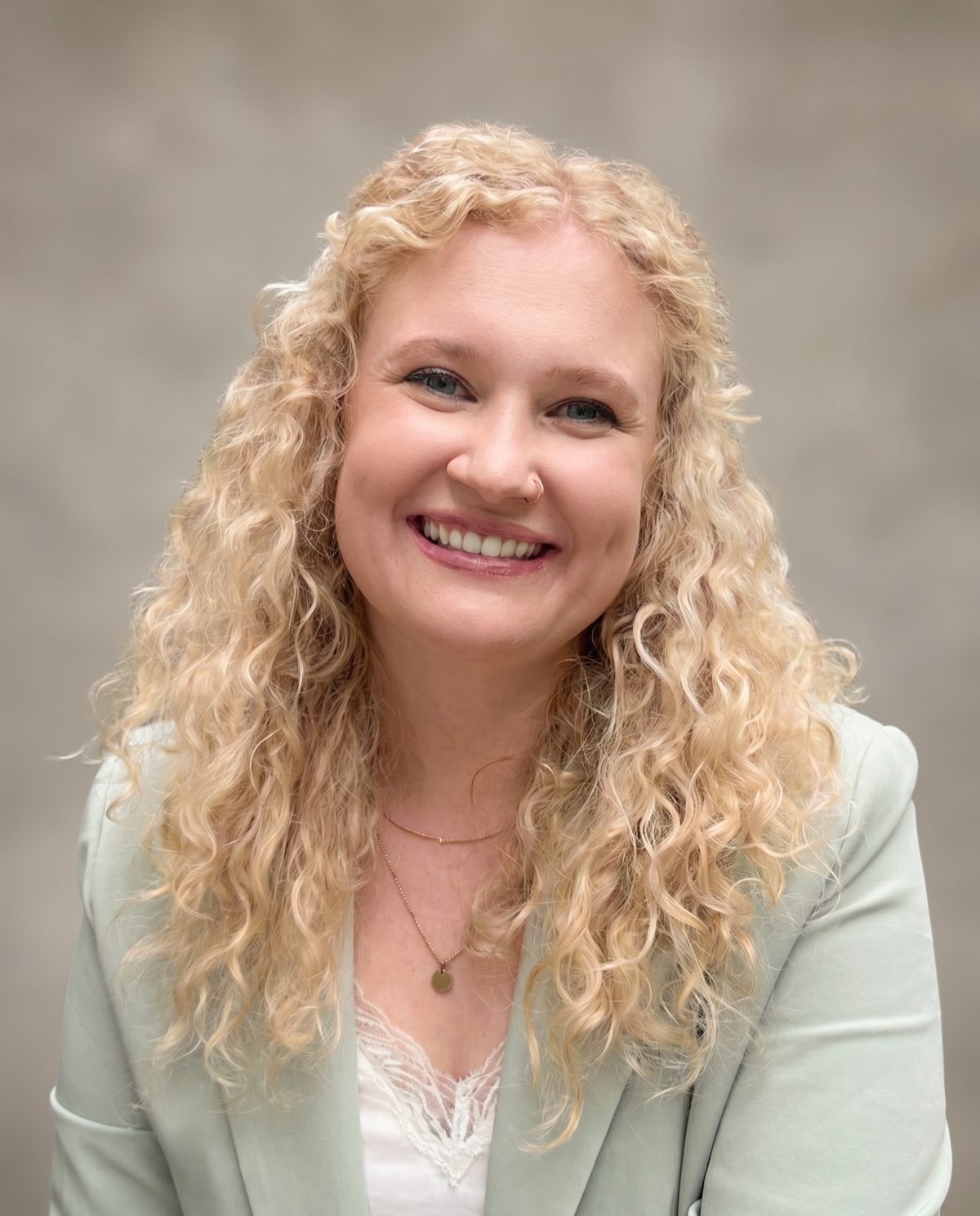 Katherine Toerner, podcast manager and guest coordinator